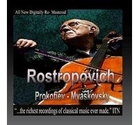 Mstislav Rostropovich, Moscow Philharmonic Orchestra, Kyrill Kandrashin - Rostropovich-Prokofiev, Miaskovsky