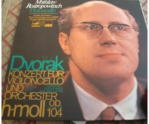 Mstislaw Rostropowitsch spielt DVORAK Cello Konzert H-moll op.104 - Vinyl, LP