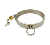 MSTMAZZ Collier en Acier Verrouillable avec Poignets de Cheville, Poignets de Cheville et Menottes - Ensemble de Bondage BDSM en Métal Lourd pour Jeux de Torture D'esclaves Fétichistes