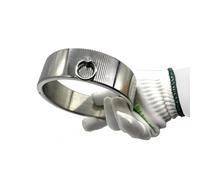 MSTMAZZ Collier Fétichiste de 4 cm Hauteur avec Anneau de Traction, Collier de Cou en Acier Inoxydable Bondage, Collier Sexuel en Métal, Jouet Sexuel BDSM pour Hommes, Femmes, Couples, Argent