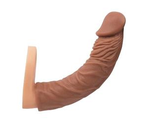 MSTMAZZ Manchon RéAliste de PéNis de Retard D'Agrandisseur de Grand PéNis, Manchon D'Extension de PéNis en Silicone Souple pour Hommes Manchon de Gode Gay Jouet Sexuel Adulte