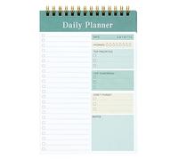 MSTONAL Carnet de listes de choses à faire, 52 feuilles non datées 2023, 13,2 x 19,8 cm, bloc-notes, planificateur de liste de choses à faire pour fournitures scolaires/de bureau