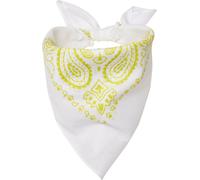 MSTRDS Bandana jaune citron / blanc, Taille One Size