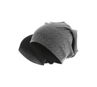 MSTRDS Bonnet Beanie en Jersey Imprimé Animal Réversible Slouch