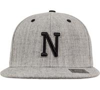 MSTRDS Cap N Letter Snapback Heather Grey L