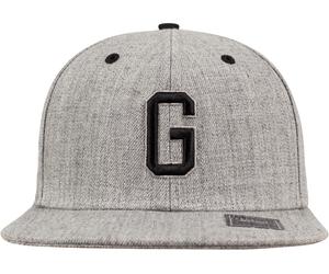 MSTRDS Casquette G Letter Snapback Heather Grey L