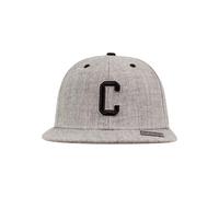 MSTRDS Casquette gris chiné / noir, Taille 59-60
