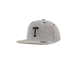 MSTRDS Casquette gris chiné / noir, Taille 59-60