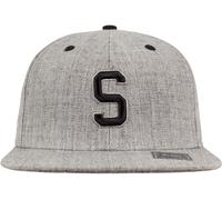 MSTRDS Casquette S Letter Snapback Heather Grey L