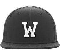 MSTRDS Casquette W Letter Snapback Black L