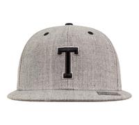 Mstrds Lettre Casquette Snapback Heather Grey Taille Unique de Baseball Stick