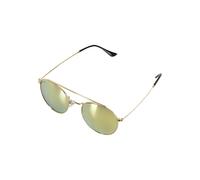 MSTRDS Lunettes de soleil 'August' or, Taille One Size