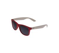 MSTRDS Lunettes de soleil rouge / noir / blanc, Taille One Size