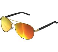 MSTRDS Sonlunettes de soleil Sunglasses Mumbo Mirror Gold/Orange