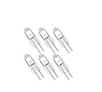 Msuidie 10 pièces G4 Ampoule Halogène 12V 5W 10W 20W 35W 50W G4 Ampoule Halogène Ampoule JC Double Broches LED Lumière Blanc Chaud Remplacement LED Lumière,Puissance : 5W,15 pièces