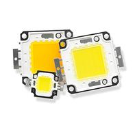Msuidie Puce LED COB haute puissance, perles de lampe, 10W, 20W, 30W, 50W, accessoires d'éclairage de projecteur bricolage, 10pc,Blanc froid,10 pièces/30 W