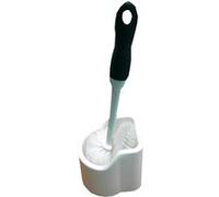MSV 100117 Brosse WC avec Goupillon/Socle Polypropylène/Caoutchouc 12,5 x 9,5 x 38 cm G