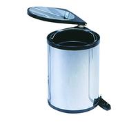 MSV 100350 Poubelle Encastrable Plastique Argent 28 x 27 x 36 cm