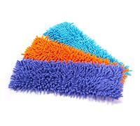 MSV 100402 Rechange pour Moppe Chenille Linge de Maison Orange/Vert/Pourpre/Bleu 30 x 20 x 15 cm