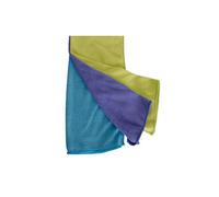 MSV 100410 Lot de 3 Lavettes Microfibre Vert/Violet/Bleu 34 x 40 x 0,1 cm