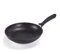 MSV 110426 Poêle Fonte d'Aluminium Revêtement Pierre Noir 26 cm
