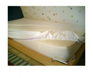 MSV 140070 Protège Matelas Anti-Allergies pour 2 Personne Polypropylène Blanc 140 x 190 x 25 cm