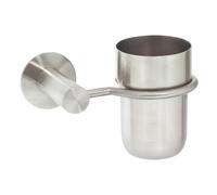 MSV 140214 Porte Gobelet/Gobelet Inox 15,5 x 8 x 13 cm