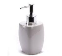 Msv 140449 Lot De 3 Accessoires Céramique Blanc 7 X 7 X 16,5 Cm