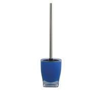 MSV 140709 Tahiti Brosse WC Acier Inoxydable/PS 2 Tons Bleu 0,1 x 38,5 x 0,1 cm