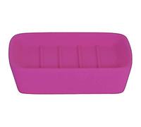 MSV 140934 Haïti Porte Savon Céramique Framboise 11,8 x 8 x 3 cm