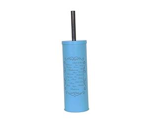 MSV 142002 Paris Brosse de WC Acier Inoxydable/Acier Inoxydable Bleu 30 x 20 x 15 cm
