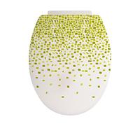 MSV Abattant WC 'Brest', Vert, 47 x 36.5 x 3.5 cm, Lot de 100