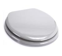 MSV Abattant Wc MDF Gris Argent