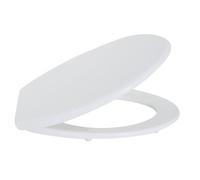 MSV Abattant WC PP Blanc - Charnières INOX