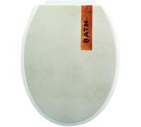 MSV Abattant WC PP Iguacu Beige - Charnières PS