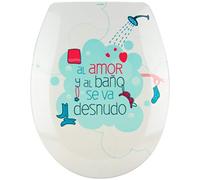 MSV Abattant WC Thermo-Dur Fermeture Lente, Flacon