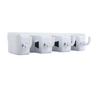 MSV Accroche balais à Fixer 4 Crochets/ 3 balais