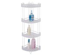 MSV- Bagne - Etagere 4 niveaux 25x25x87 cm