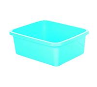 MSV Bassin/étagère/Seau rectangulaire Classique 11 L Bleu