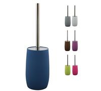 MSV Brosse WC avec Support AS Soft Touch ASTI Bleu Foncé