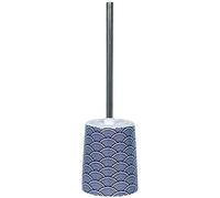 MSV Brosse WC avec Support Céramique BENTO Bleu