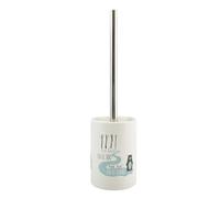 MSV Brosse WC avec Support Céramique Rio Blanc