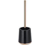 MSV Brosse WC avec Support Lena Noir et cuivré