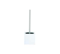 MSV Brosse WC avec Support MDF & INOX Blanc