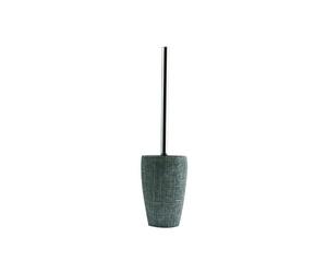 MSV Brosse WC avec Support Polyresine Enzo Gris