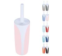 MSV Brosse WC avec Support Polyresine Kandy Rose Pastel