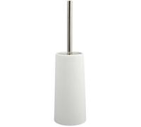 MSV 140940 Brosse WC/Support Polypropylène/Acier Inoxydable Blanc 0,1 x 36 x 0,1 cm