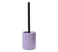 MSV Brosse WC Keoni Lavande en Polyrésine 10 x 38 cm-Accessoire Pratique et Élégant pour Votre Salle de Bain, Design Moderne et Fonctionnel, Parfait pour Un Entretien Efficace