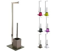 MSV Combiné WC INOX & Verre Taupe