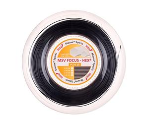 MSV Corde Rouleau Focus de Hex Plus 25, Saitenrolle Focus-Hex Plus 25, Noir